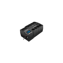 CyberPower BR1200ELCD sistema de alimentación ininterrumpida (UPS) LÍ­nea interactiva 1200 VA 720 W 8 salidas AC
