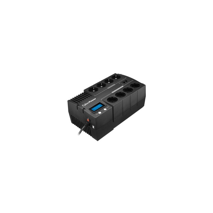 CyberPower BR1200ELCD sistema de alimentación ininterrumpida (UPS) LÍ­nea interactiva 1200 VA 720 W 8 salidas AC