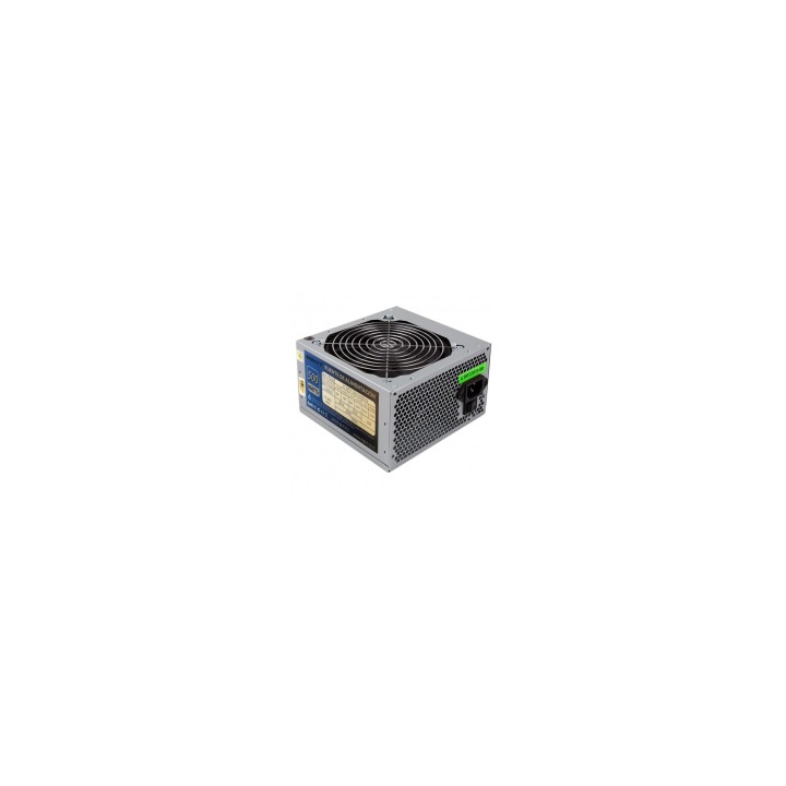 Eightt Fuente de Alimentación 500W. Ventilador silencioso de 12 cm. 1 x ATX 20+4 pines, 1 x EPS/ATX 12V 4 pines, 4x SATA, 2x
