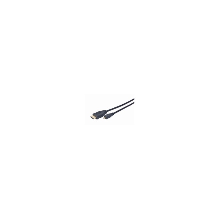 Cable gembird hdmi macho a micro hdmi macho 1.8m negro CC-HDMID-6