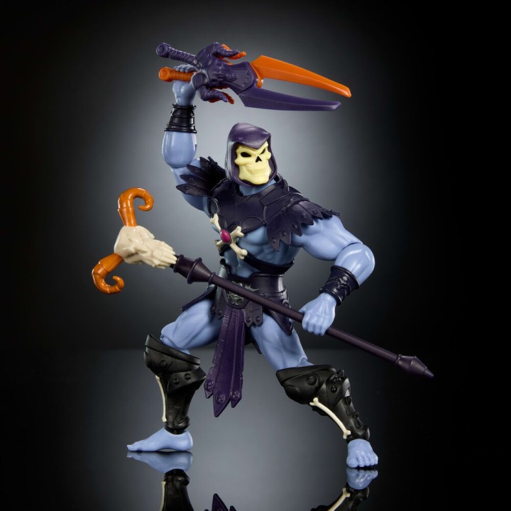 Figura Skeletor Cartoon Collection Origins Master of the Universe 14cm