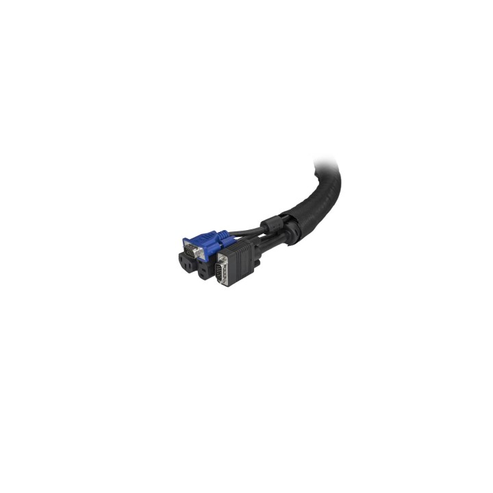 StarTech.com Funda de 4.6m para Gestión de Cables - negro