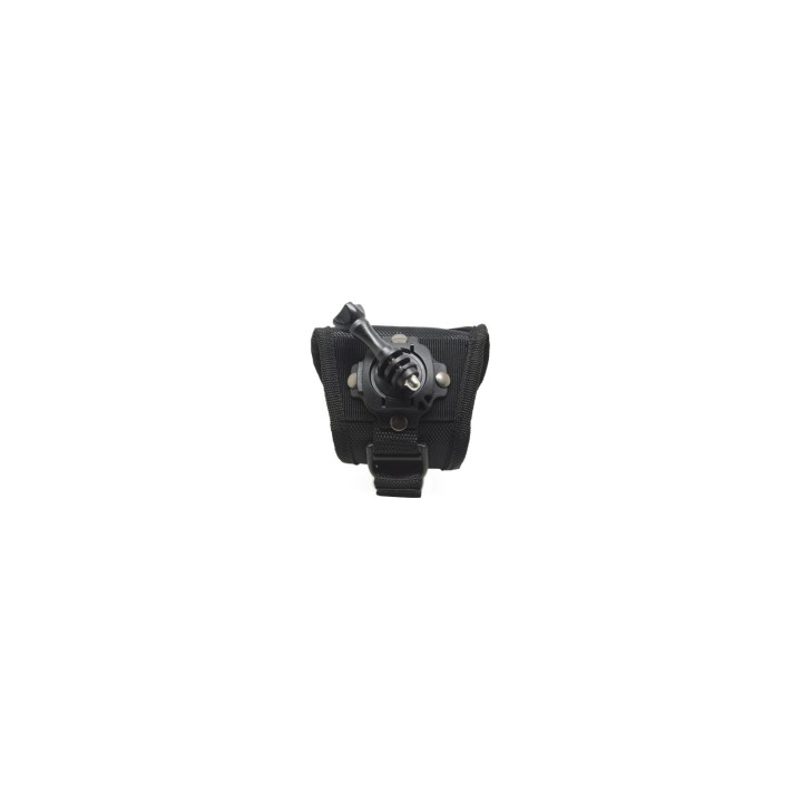 accesorio soporte muñeca ajustable con rotacion phoenix velcro de 360 para camaras sport negro PHGP127L
