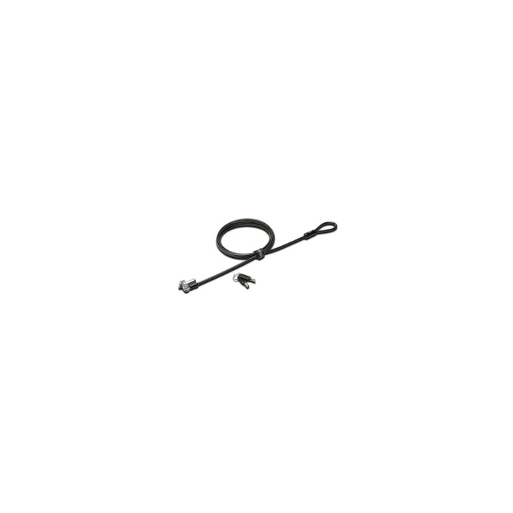 Cable de seguridad kensington candado con llave N17 para portatiles negro plata K64440WW