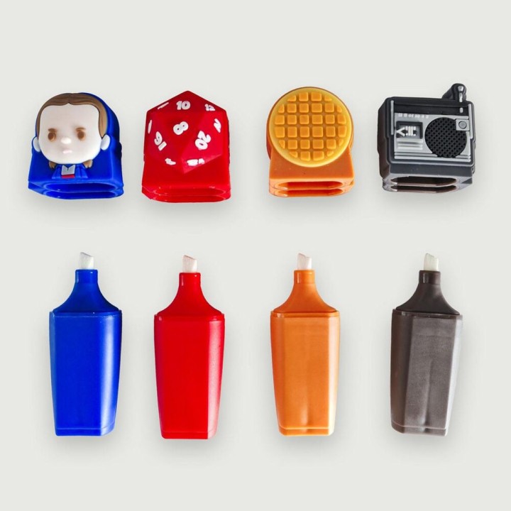 Set 4 Subrayadores Stranger Things