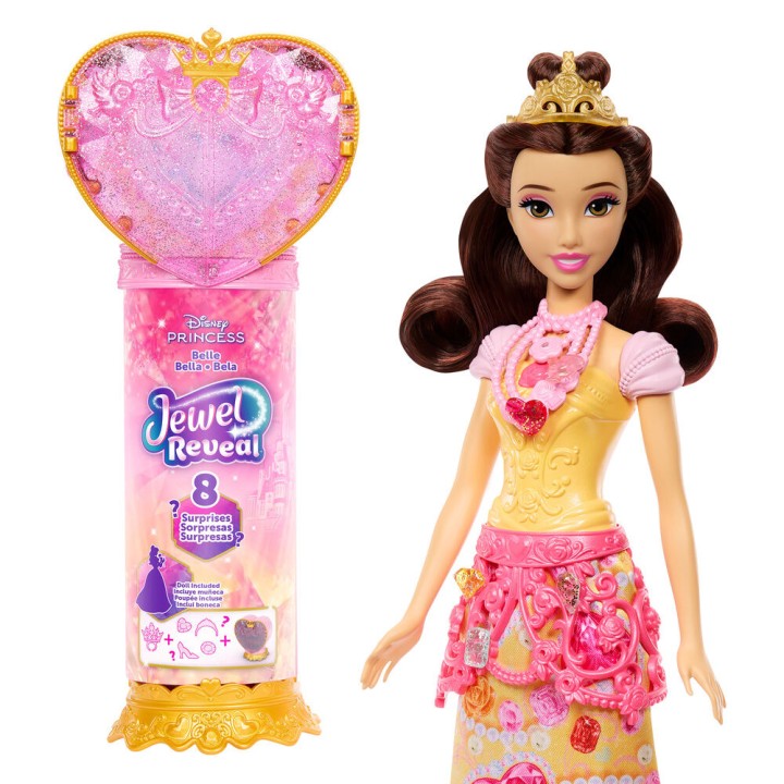 Muñeca Reveal Bella La Bella y la Bestia Disney