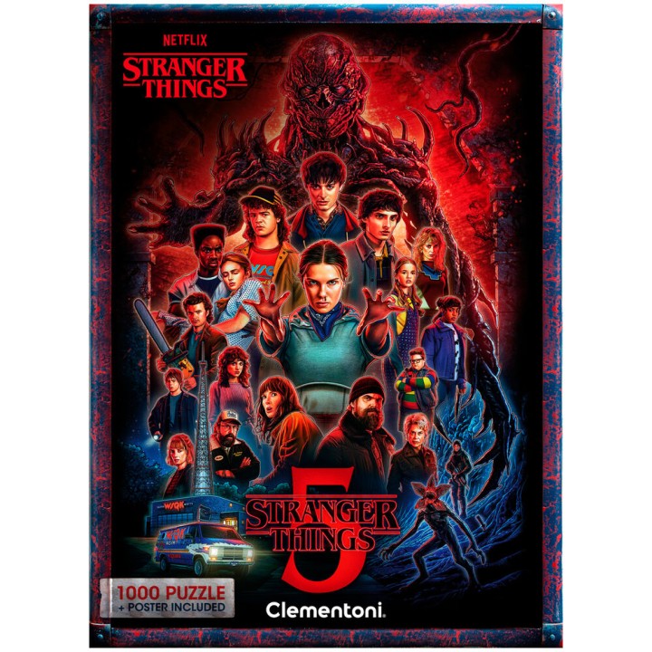 Puzzle Stranger Things 5 1000pzs