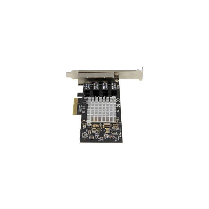 StarTech.com Tarjeta de Red PCI Express Ethernet Gigabit con 4 Puertos RJ45 Chipset Intel i350