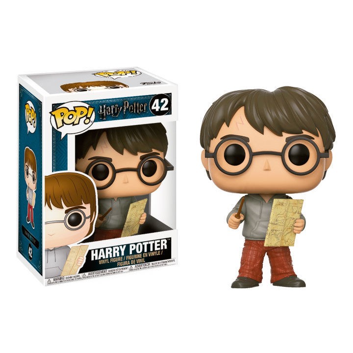 Figura POP Harry Potter Harry with Marauders Map